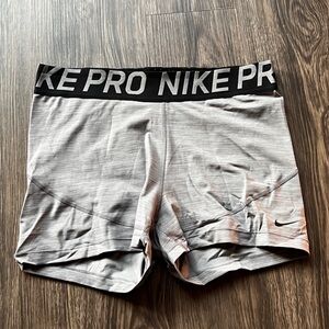 Grey nike shorts